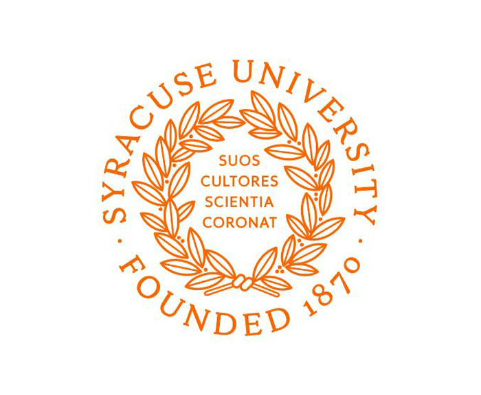 Syracuse University heritage logo in orange